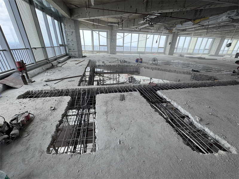 某写字楼房屋加固案例