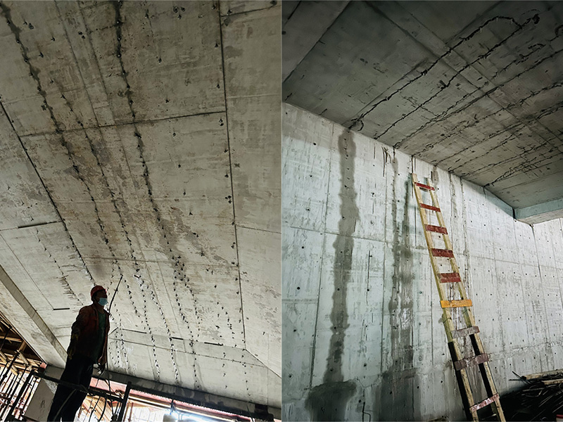 结构裂缝修补漏水及加固