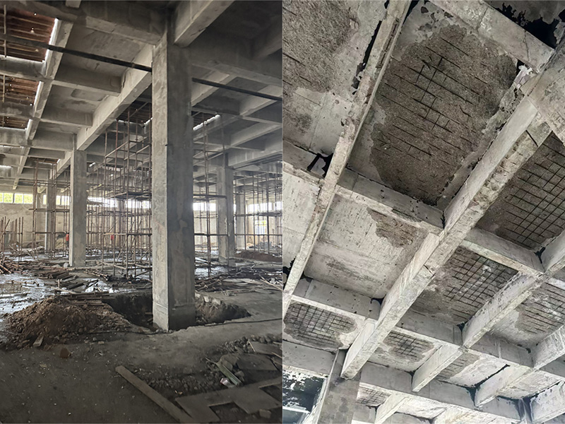 厂房火灾后加固